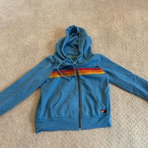Blue aviator nation hoodie xs in great condition